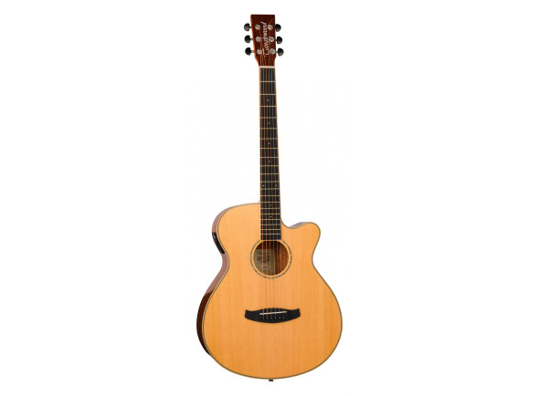 Guitarra Acústica com Captador/Guitarra Acústica Tanglewood TRX4CE Roadster Super Folk Electro Acoustic Natural