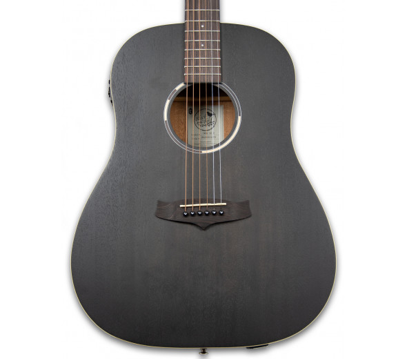 guitarras acorazadas Tanglewood TWBB SDE Blackbird Electro Acoustic, Smokestack Black