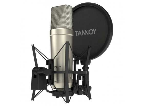 Microfone de membrana grande Tannoy TM1 CompleteVocalRecording Microfone de membrana grande Tannoy TM1 CompleteVocalRecording