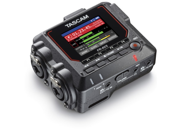 Gravador de áudio profissional de 2 canais/Gravadores Portáteis Tascam  FR-AV2