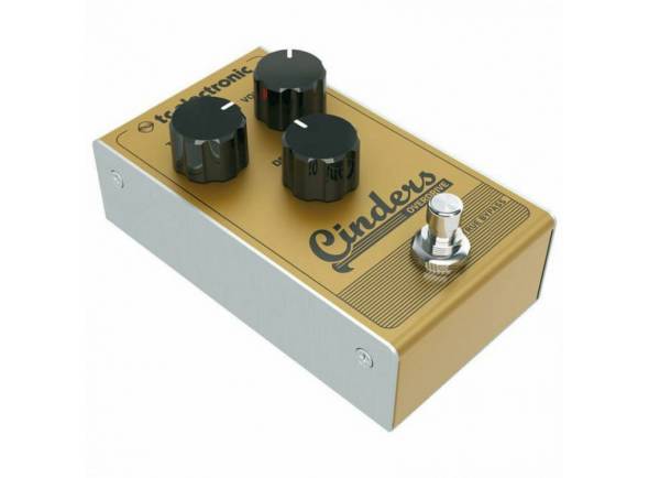 Pedal de distorção TC Electronic Cinders Overdrive Pedal de distorção TC Electronic Cinders Overdrive