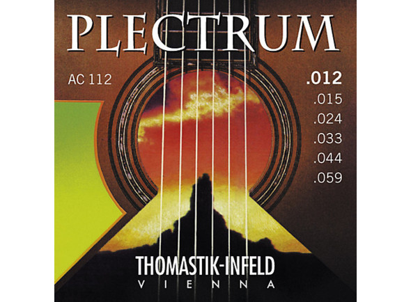 Jogo de Cordas para Guitarra Acústica /Jogo de cordas .012 Thomastik  AC112