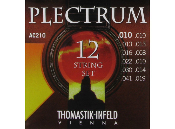 Jogo de cordas para guitarra de 12 cordas/Jogos de cordas para guitarra de 12 cordas Thomastik  AC210