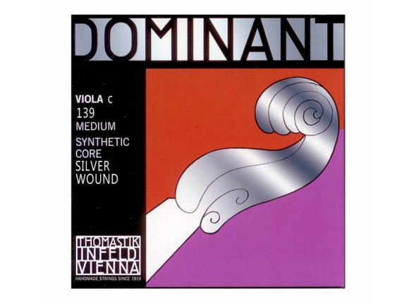 viola classica Cordas para Viola Thomastik Dominant C Viola medium viola classica Cordas para Viola Thomastik Dominant C Viola medium
