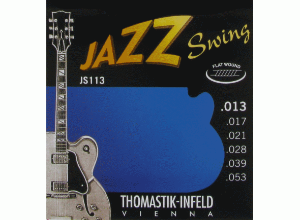 Conjunto de Cordas para Guitarra Electrica/Jogo de cordas .013 Thomastik JS113 .013-.053 