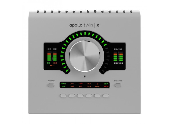 Interface de áudio Thunderbolt 3 10 x 6/Interfaces de áudio Thunderbolt Universal Audio  Apollo Twin X Duo Gen2 Ess+