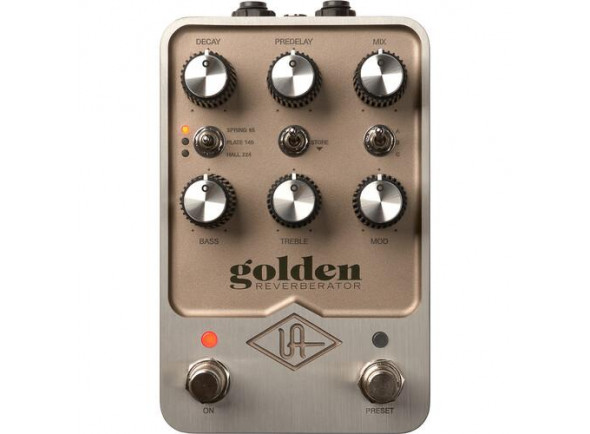 Efectos de reverberación y salón Universal Audio  PM-GOLD Golden Reverb Pedal 
