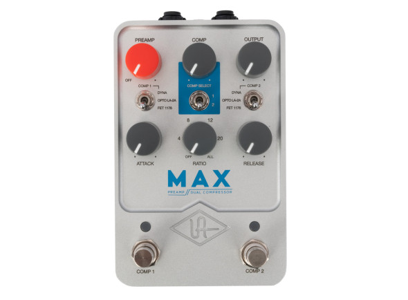 Outros efeitos para guitarra elétrica Universal Audio  UAFX Max Preamp & Dual Comp.