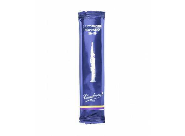 saxofone soprano Palheta para saxofone soprano Vandoren Classic Blue 2.5 Soprano Sax saxofone soprano Palheta para saxofone soprano Vandoren Classic Blue 2.5 Soprano Sax