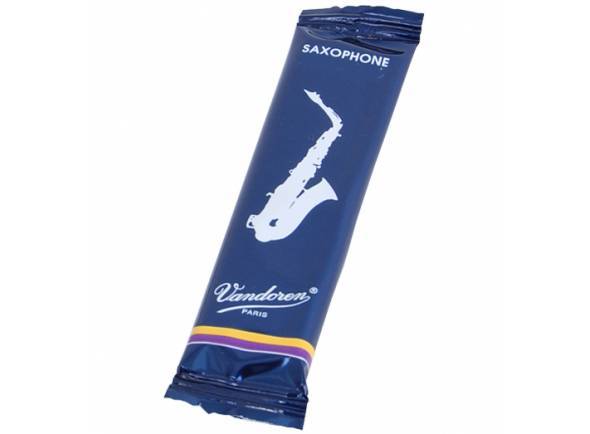 Palheta nº4/Púa de saxofón alto Vandoren  Classic Blue 4 Alto Sax
