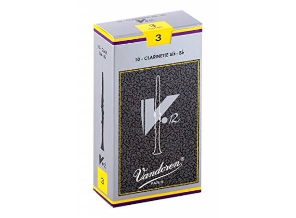 Palheta para clarinete Vandoren V12 2.5 Bb-Clarinet Palheta para clarinete Vandoren V12 2.5 Bb-Clarinet