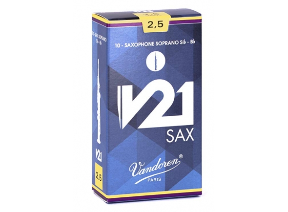 saxofone soprano Palheta para saxofone soprano Vandoren V21 Soprano Sax 3 saxofone soprano Palheta para saxofone soprano Vandoren V21 Soprano Sax 3