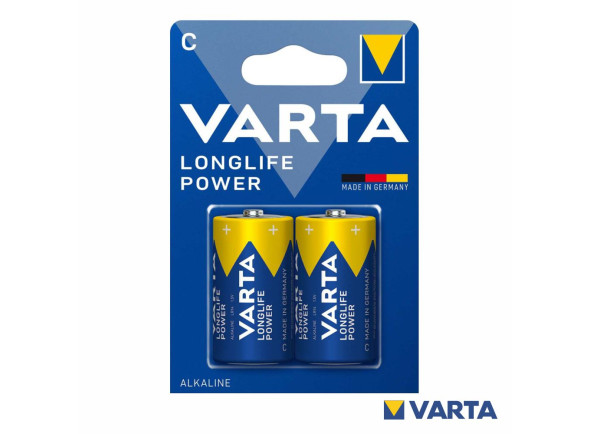 Pilha/Pilhas Varta  Pilha Alcalina LR14/C 1.5V 2x Longlife Power