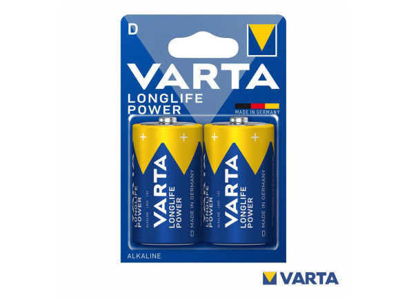 Pilha/Pilhas Varta  Pilha Alcalina LR20/D 1.5v 2x Longlife Power