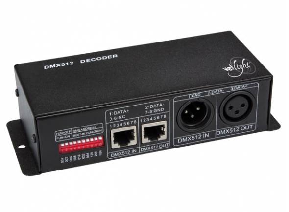 Controlador DMX/Controlador DMX Vellight LEDC09