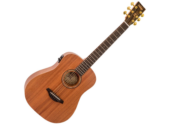 B-stock Guitarras Dreadnought Vintage  Mahogany Series 'Travel' Satin Mahogany VE100MH B-Stock