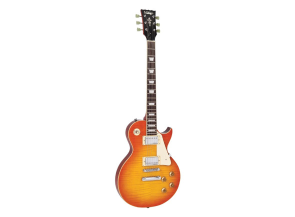 Guitarras Vintage v100  Guitarra elétrica/Guitarras de formato single cut Vintage  V100 HB Honeyburst