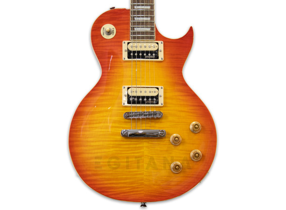 B-stock Guitarras formato Single Cut Vintage V100THB Flamed Honeyburst B-Stock B-stock Guitarras formato Single Cut Vintage V100THB Flamed Honeyburst B-Stock