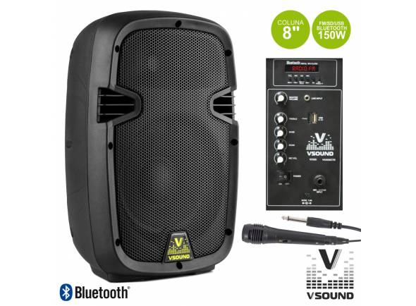 Colunas Amplificadas VSOUND Coluna 8 Colunas Amplificadas VSOUND Coluna 8