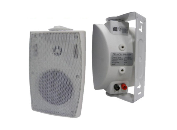 Altifalante para Instalações VSOUND  Conjunto 2 Colunas 2 Vias 8 Ohm 100v 40W 4