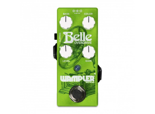 Pedal de efeitos/pedal de distorsión Wampler  Belle Overdrive 