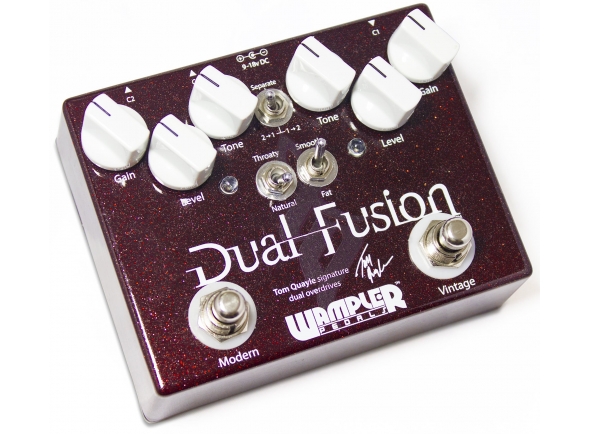 pedal de distorsión Wampler Dual Fusion