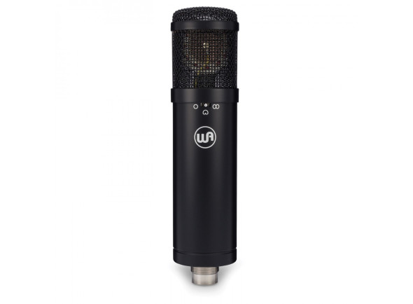 Warm Audio Microfone condensador de diafragma grande de construção discreta/Microfone de membrana grande Warm Audio WA-47jr Black Warm Audio Microfone condensador de diafragma grande de construção discreta/Microfone de membrana grande Warm Audio WA-47jr Black
