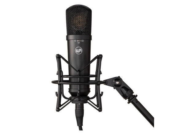 Microfone condensador de membrana grande /gran micrófono de membrana Warm Audio WA-87jr Black