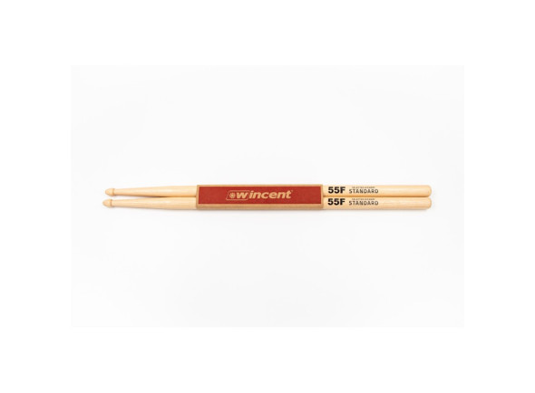 Outras baquetas Wincent  55F Fusion Hickory Woodtip
