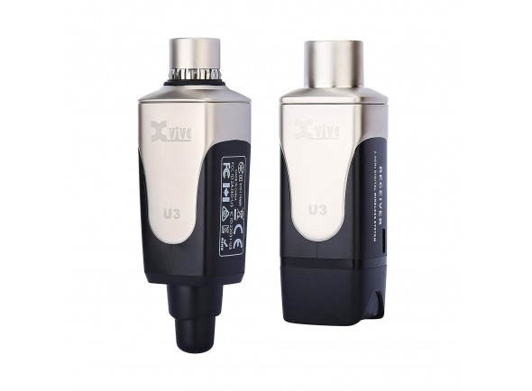 Sistemas de micrófonos inalámbricos con auricular de monitoreo XVive U3 Microphone Wireless System  B-Stock