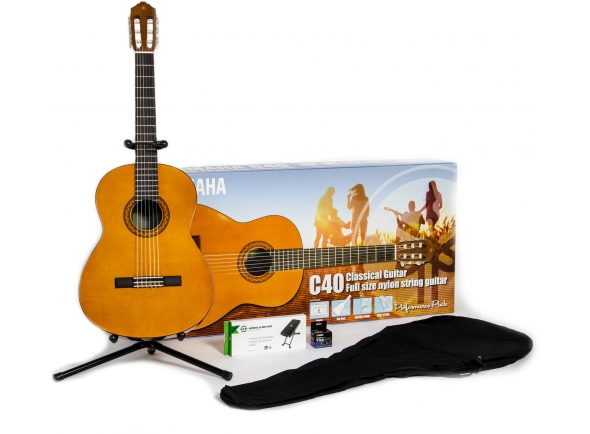 Guitarra Clássica Yamaha C40 Performance Pack Guitarra Clássica Yamaha C40 Performance Pack