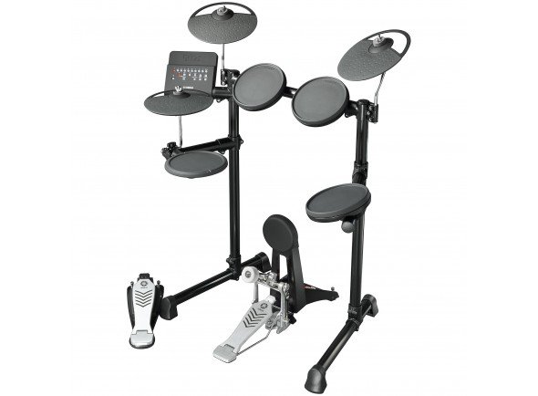 Yamaha DTX450K Compact E-Drum Set
O kit DTX450K é o modelo mais completo desta nova série
Pads de Borracha.
Pads: 9 (1x Bombo, 1x Tarola, 3x Timbalões, 2x Pratos, 1x Hi-Hat, 1x Controlador de Hi-Hat)
Sons: 169 (23 Tarolas, 21 Bombos, 36 Timbalões, 31 Pratos, 16 Hi-Hats, 42 Percussão);
Yamaha DTX450K Compact E-Drum Set
O kit DTX450K é o modelo mais completo desta nova série
Pads de Borracha.
Pads: 9 (1x Bombo, 1x Tarola, 3x Timbalões, 2x Pratos, 1x Hi-Hat, 1x Controlador de Hi-Hat)
Sons: 169 (23 Tarolas, 21 Bombos, 36 Timbalões, 31 Pratos, 16 Hi-Hats, 42 Percussão);