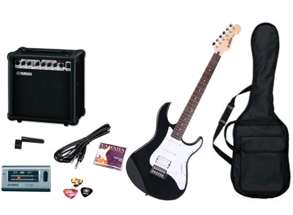  Guitarra elétrica/Packs de guitarra  Yamaha  EG112 GPII Guitar Pack II Black
