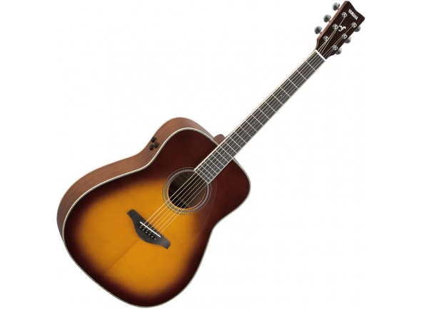 Guitarras Dreadnought Yamaha FG-TA Brown Sunburst TransAcoustic