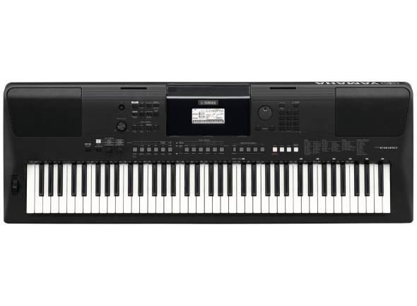 Yamaha PSR-EW410
Teclado de 76 teclas que permite tocar praticamente todos os estilos de música desde os últimos “hits” aos clássicos em vinil.
758 sons de alta qualidade incluindo os sons Sweet! E Cool!, com 48 notas de polifonia
Função Quick Sampling – 5 amostras (1 tipo Key Follow + 4 tipo One Shoot/Loop). Tempo Max. 9,6 seg/por amostra
Função Groove Creator – 35 grooves, 5 seções (4 principais + 1 clímax musical)
235 estilos de acompanhamento automático
Gravador de áudio USB – 80 minutos (.wav)
Amplificação de 12W + 12W com altifalantes Bass Reflex de 12 cm
Controladores de “Live Control”, efeitos DSP e roda Pitch Bend
Ligações USB com interface áudio e MIDI integrados
Porta USB TO DEVICE (p/pendrive)
Entrada AUX IN para ligar um reprodutor de áudio externo (por ex. para acompanhar músicas)
Line Out, saídas de áudio para ligar a uma mesa de mistura
Subwoofer opcional
Função de Arpeggio
Uma vasta seleção de sons de todo o mundo para criar qualquer estilo de música
Yamaha PSR-EW410
Teclado de 76 teclas que permite tocar praticamente todos os estilos de música desde os últimos “hits” aos clássicos em vinil.
758 sons de alta qualidade incluindo os sons Sweet! E Cool!, com 48 notas de polifonia
Função Quick Sampling – 5 amostras (1 tipo Key Follow + 4 tipo One Shoot/Loop). Tempo Max. 9,6 seg/por amostra
Função Groove Creator – 35 grooves, 5 seções (4 principais + 1 clímax musical)
235 estilos de acompanhamento automático
Gravador de áudio USB – 80 minutos (.wav)
Amplificação de 12W + 12W com altifalantes Bass Reflex de 12 cm
Controladores de “Live Control”, efeitos DSP e roda Pitch Bend
Ligações USB com interface áudio e MIDI integrados
Porta USB TO DEVICE (p/pendrive)
Entrada AUX IN para ligar um reprodutor de áudio externo (por ex. para acompanhar músicas)
Line Out, saídas de áudio para ligar a uma mesa de mistura
Subwoofer opcional
Função de Arpeggio
Uma vasta seleção de sons de todo o mundo para criar qualquer estilo de música