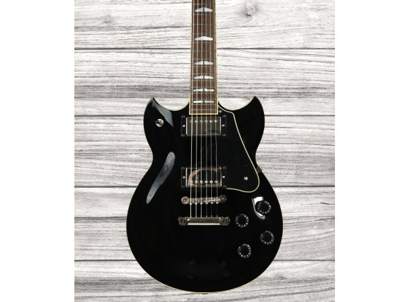 Tama  Guitarra elétrica/Guitarras de formato Double Cut Yamaha SG 1820 Black/Preto