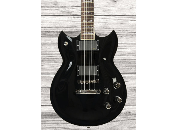 Tama  Guitarra elétrica/Guitarras de formato Double Cut Yamaha SG1820A Black/Preta