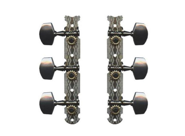 Sistema mecâncio para guitarra clássica/Système mécanique pour guitare classique Yellow Parts Ez1761n