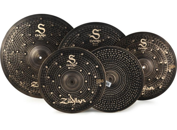 Conjunto de pratos Zildjian Conjunto de Pratos Zildjian S Series Dark Cymbal Pack