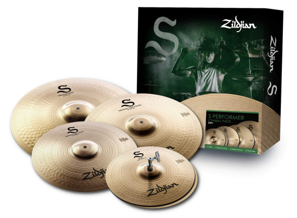 Conjunto de pratos/Sets de Platos Zildjian S391 - Pack Serie Familia S 14