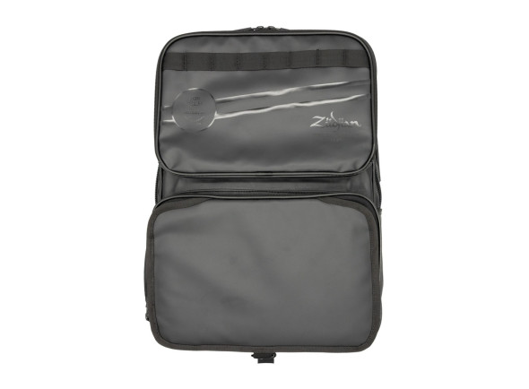 Mochila para acessórios de percussão/estuches y maletas Zildjian Touring Backpack Black