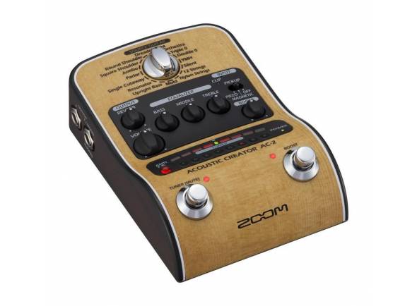 Efeitos para Guitarra/efectos de guitarra acustica Zoom AC-2