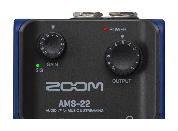 Mesa de mistura digital / Gravador digital / Interface audio/Interface de Audio USB Zoom AMS-22
