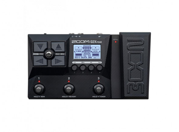 Pedaleiras para guitarra elétrica Zoom  G2X FOUR Guitar Multi-Effect