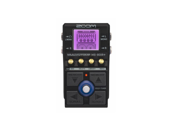 Pedaleira Multi-Efeitos/pedales de guitarra electrica Zoom  MS-80IR+
