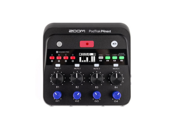 Gravador portátil/Grabadores Portátiles Zoom PodTrak P4next