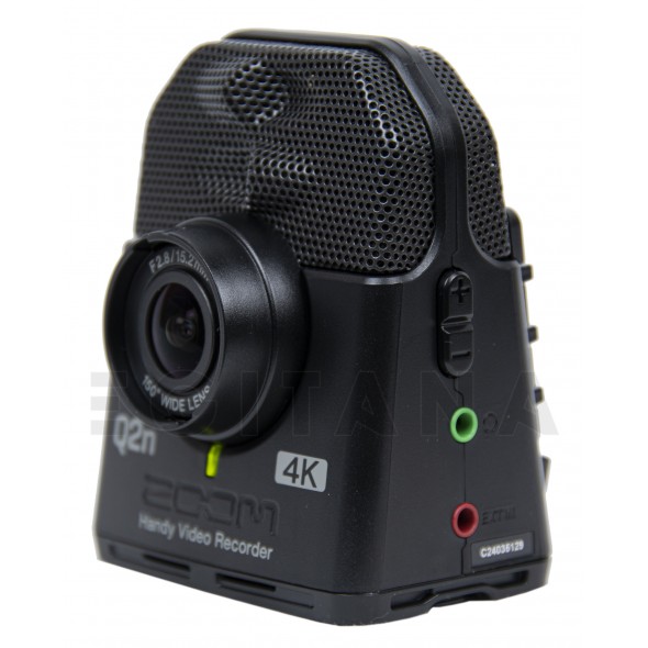Gravador Digital /Gravadores Digitais Zoom Q2n-4K Gravador Digital Portátil 4K30fps SD/SDHC/SDXC